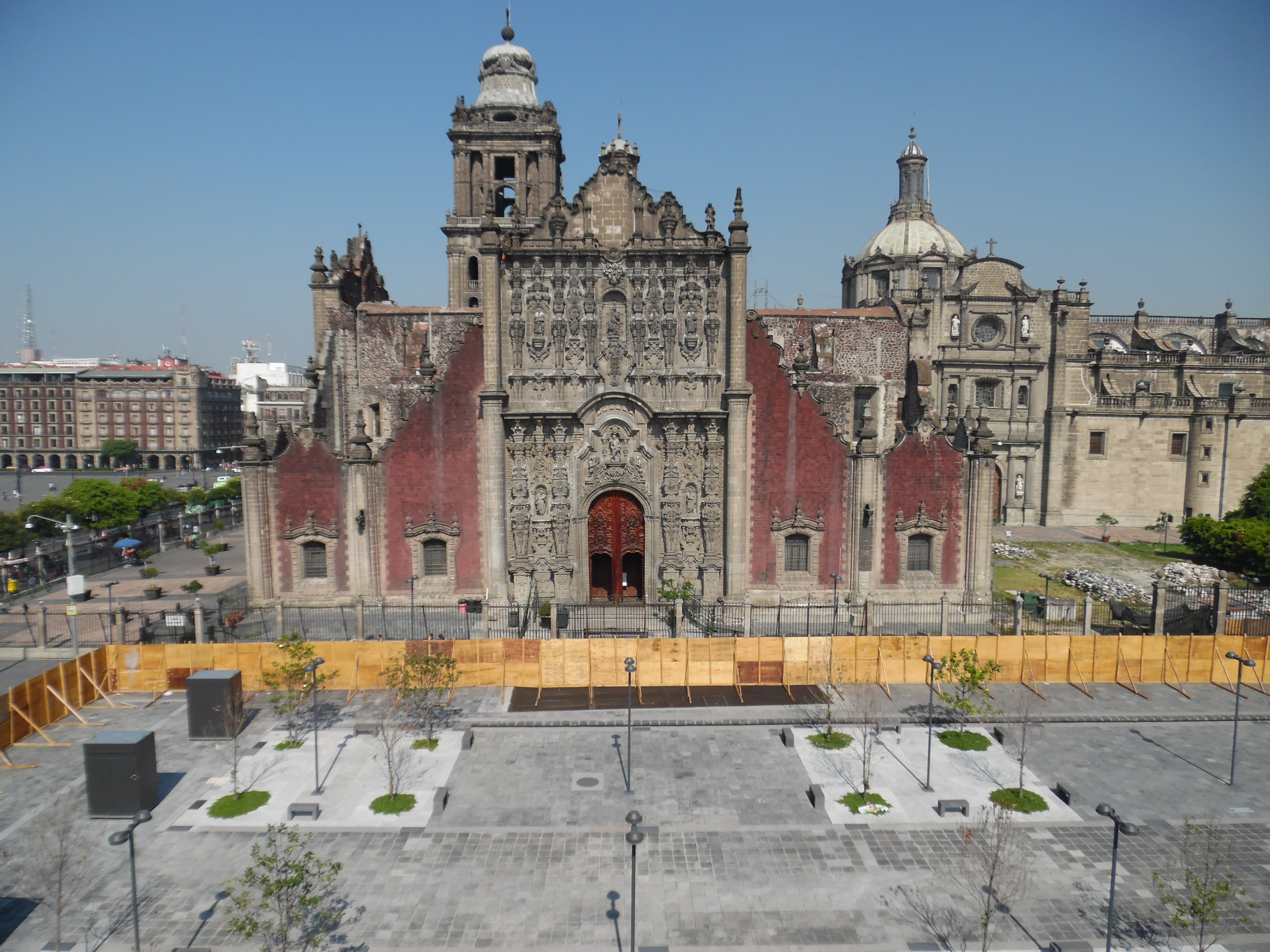 Fotografía tomada por Francisco Gómez del Sagrario de la Catedral de la CDMX