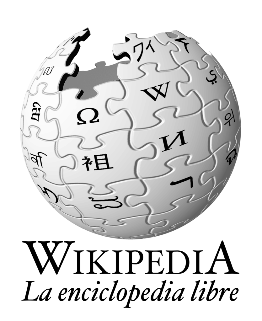 Pantalla principal de la enciclopedia libre en español 