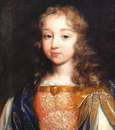 Ilustración de Luis XIV